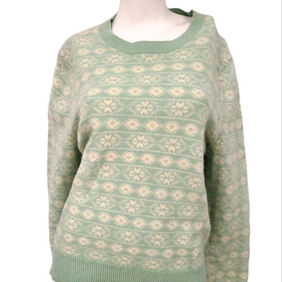 Vintage GAP green Wool Blend Sweater size XL - Picture 2 of 8